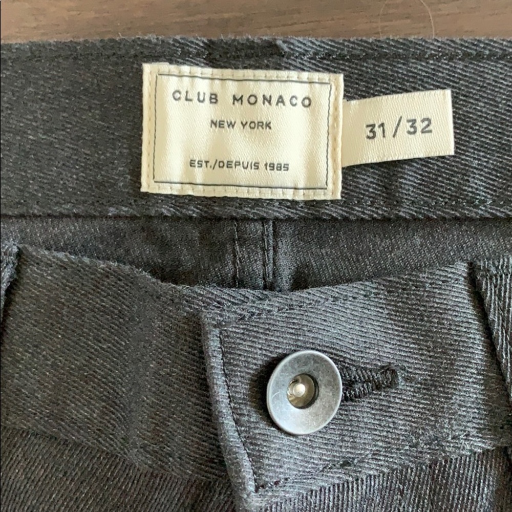 Club Monaco Dark Grey Jeans